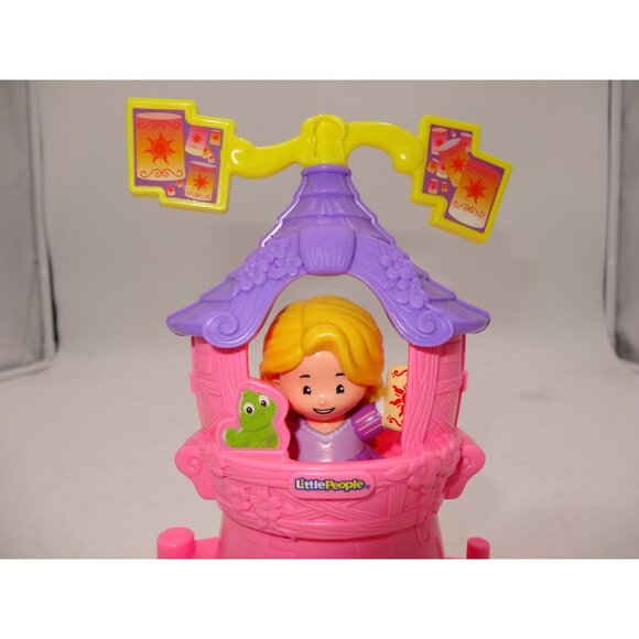 Fisher Price Little People Disney Princess Parade Tangled Rapunzel Float Figure - Picture 2 of 11